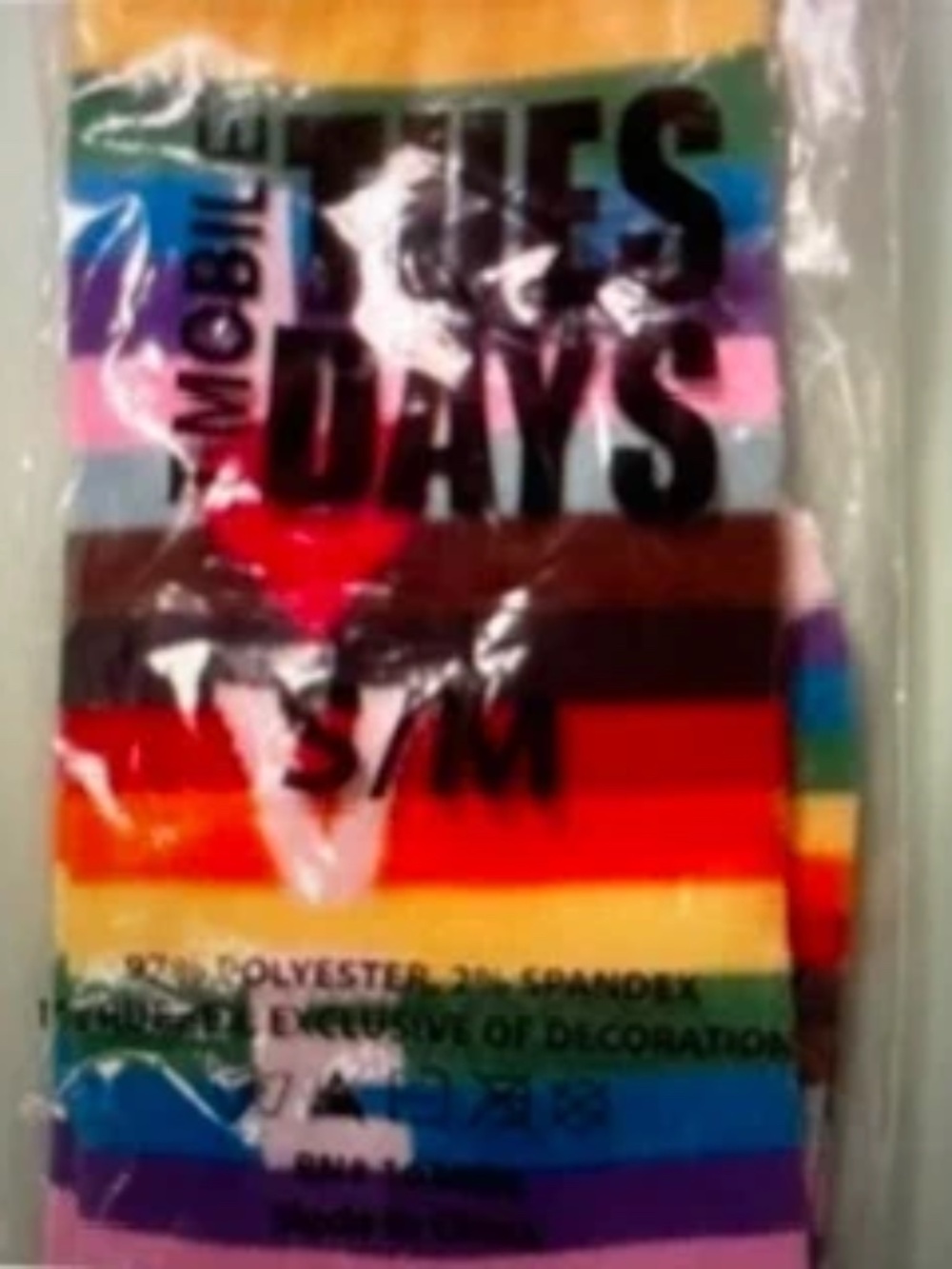 🌈 Rainbow Socks (S/M)